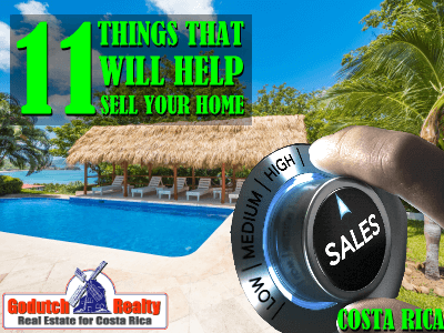11 Things That Will Help To Sell Your Home In Costa Rica