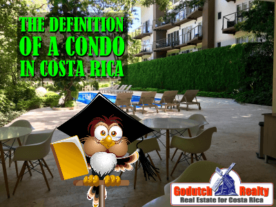 What's the definition of a condo in Costa Rica?