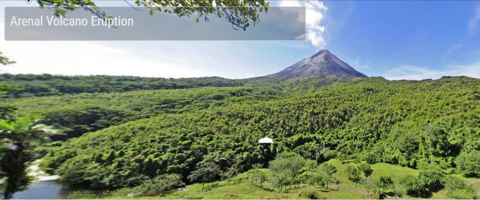 Virtual tour of the Arenal