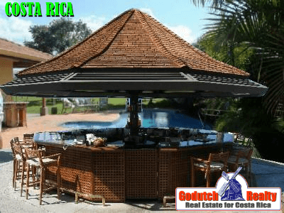 Design a bar and outdoor kitchen for your house in Costa Rica