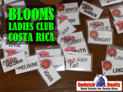 Blooms ladies club in Costa Rica