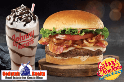 Burgers and Johnny Rockets in Costa Rica