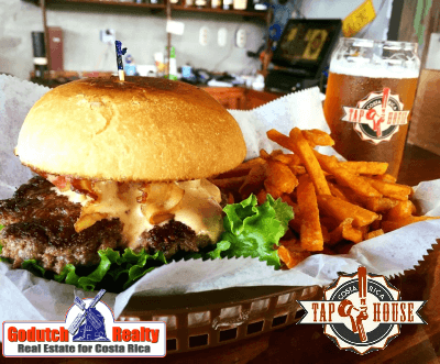 Burgers and Johnny Rockets in Costa Rica