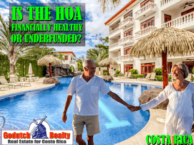 Buying a Costa Rica condo in a broke or underfunded HOA?
