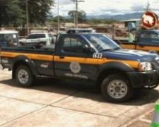 Costa Rica traffic police car