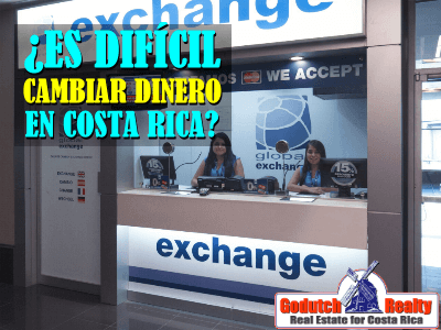 Cambiar dinero en Costa Rica