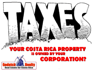 What's up with the Corporation Tax Costa Rica this year