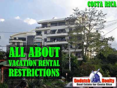 vacation rental restrictions
