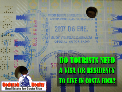 Do you need a Visa or Residency to live in Costa Rica?