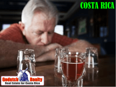 Alcohol abuse coming up after retirement in Costa Rica