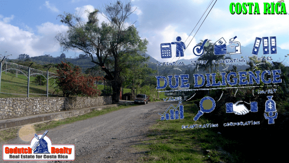 Due diligence before you purchase property in Costa Rica