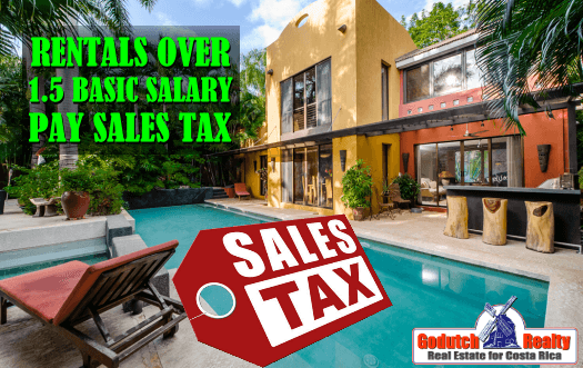 Everything about sales tax on real estate sales and rentals