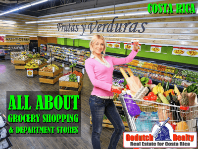 Grocery shopping and department stores in Costa Rica