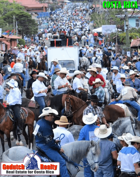 Horse Parade in Santa Maria de Dota
