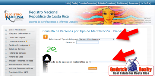 How to check Costa Rica property title yourself