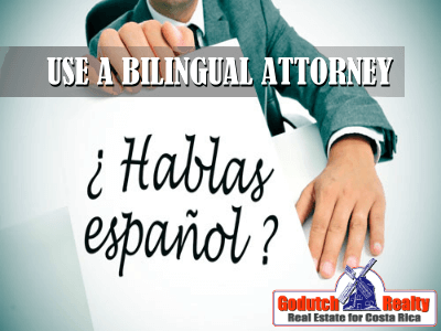 How to select a Costa Rica real estate closing attorney