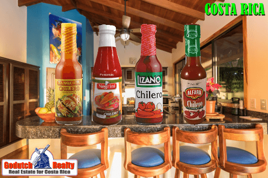 La chilera and the hot sauce in Costa Rica