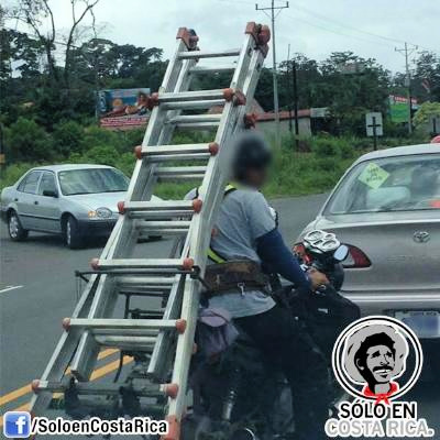 Motorbikes in Costa Rica