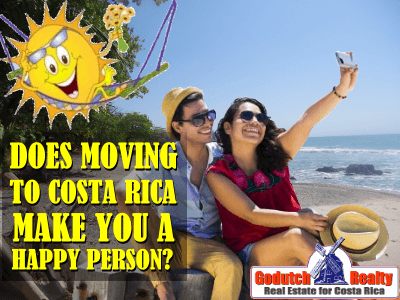 Moving to Costa Rica does not necessarily make you a happy person