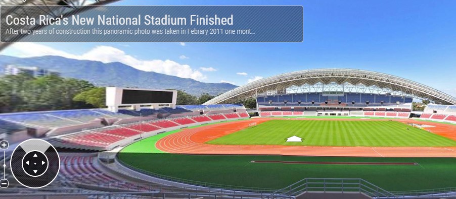 Virtual Tour of the National Stadium by Isaac Martinez