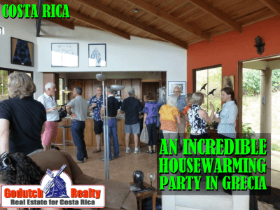 New Grecia home housewarming party