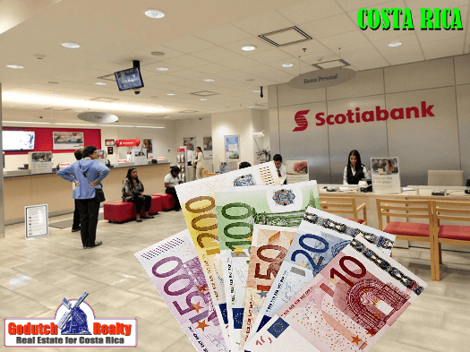 Opening a Euro savings account in Costa Rica