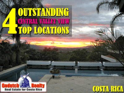 4 Top locations with outstanding Central Valley views