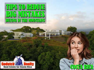 How to reduce mistakes when buying mountain property