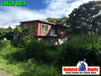 The neglected house for sale in Costa Rica