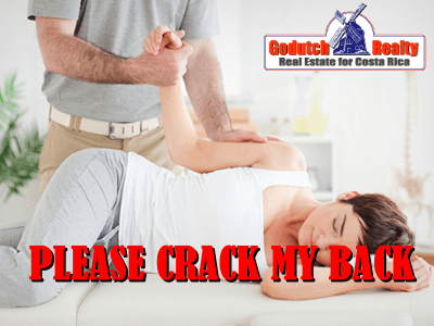 Please crack my neck – the best chiropractor in Costa Rica