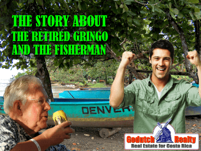 The retired gringo and the fisherman in Costa Rica
