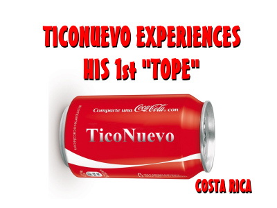TicoNuevo experiences his first Tope in Costa Rica