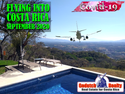 Travel to Costa Rica from Virginia during Covid19 