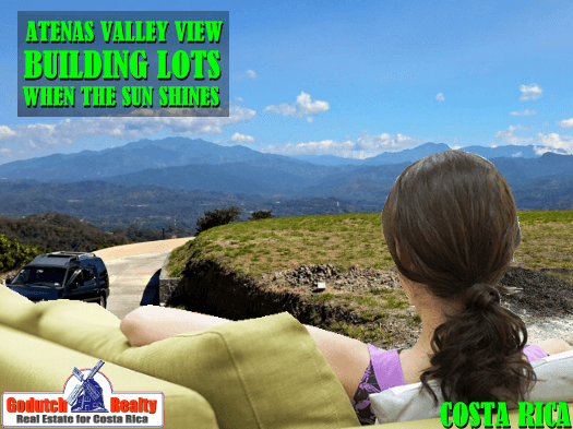 What is so special about Atenas valley view building lots?