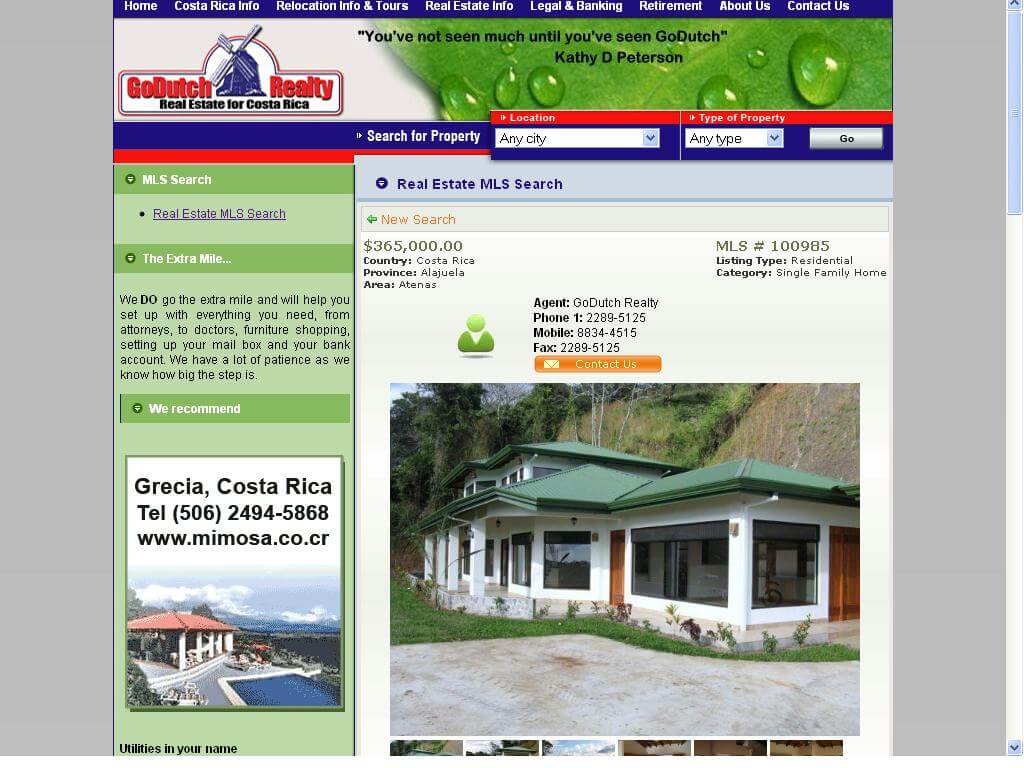 Why does Costa Rica not have a good real estate MLS?
