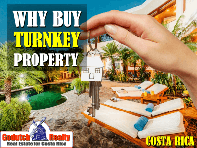 Why is it smart to buy turnkey real estate in Costa Rica?