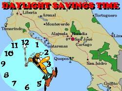 Is Daylight Savings Time used in Costa Rica?