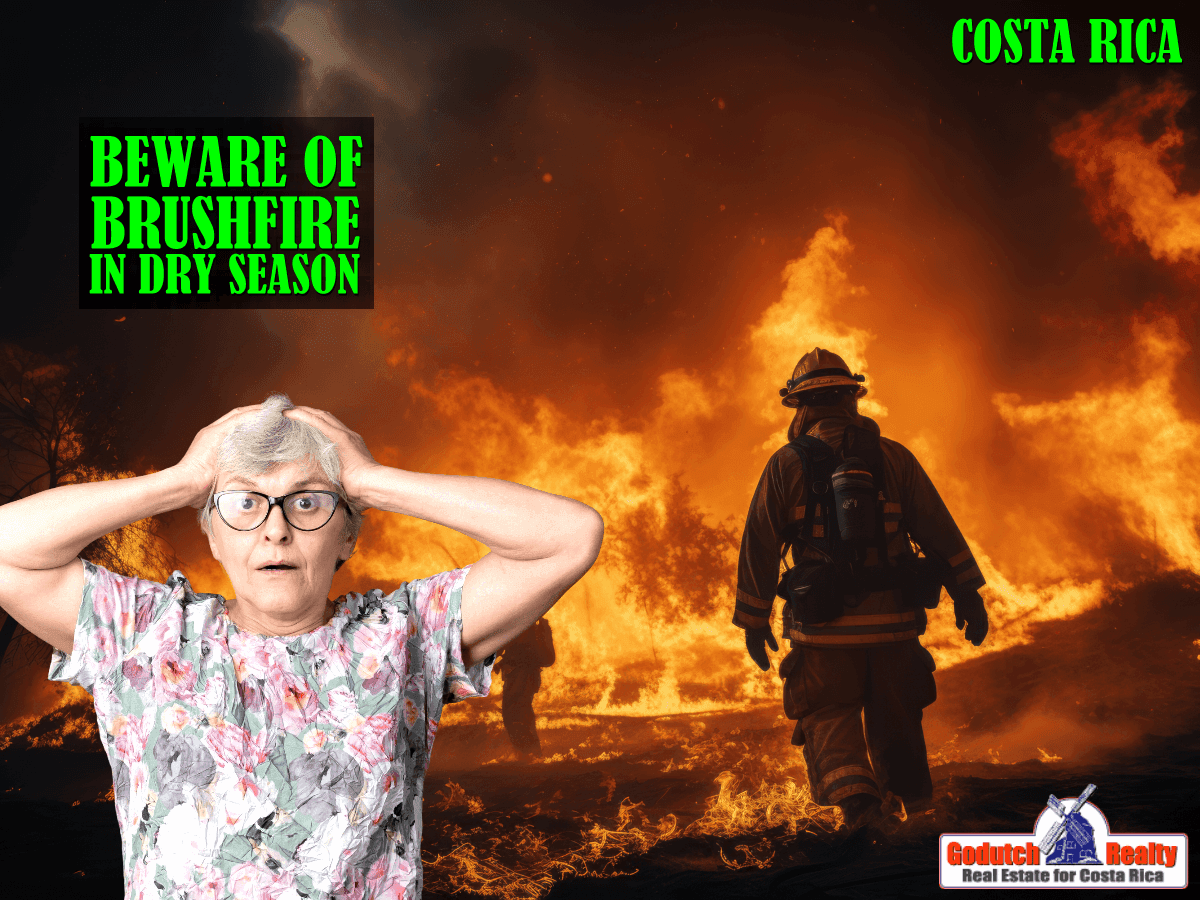 Beware of Brush Fire during Dry Season