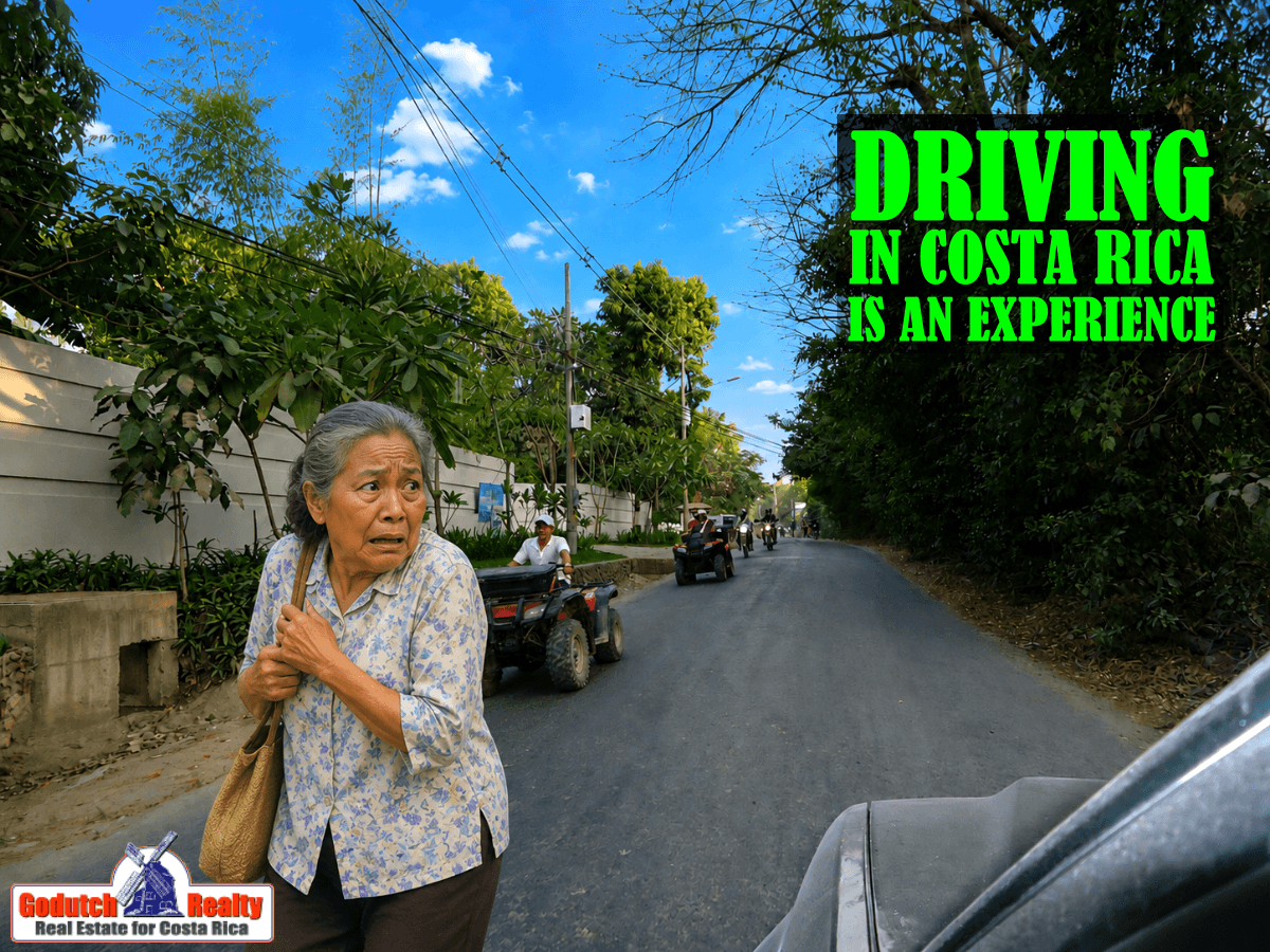 Driving in Costa Rica is a new experience